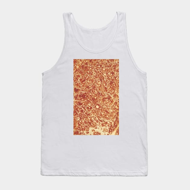 Texture background of red liquid Tank Top by Creative Art Store